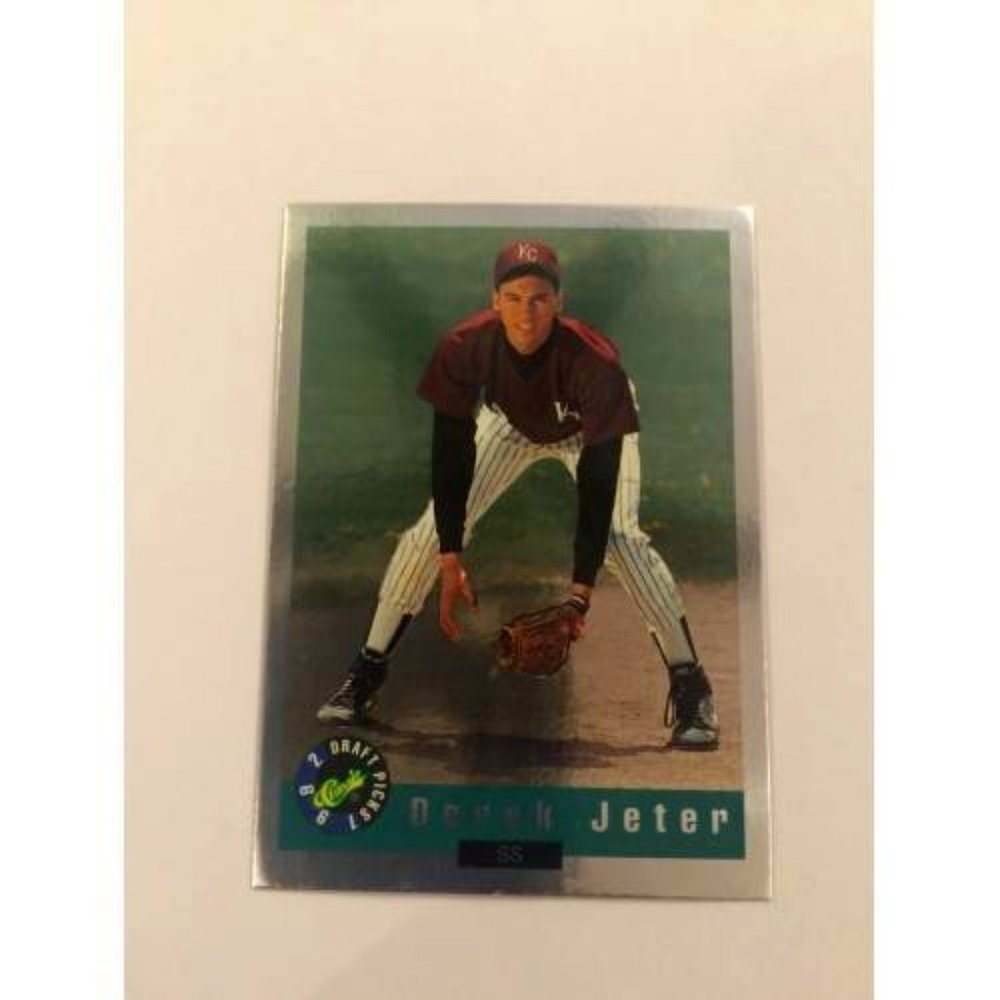1992 Classic Draft Picks Derek Jeter Yankees - Foil Bonus #BC6 (019)